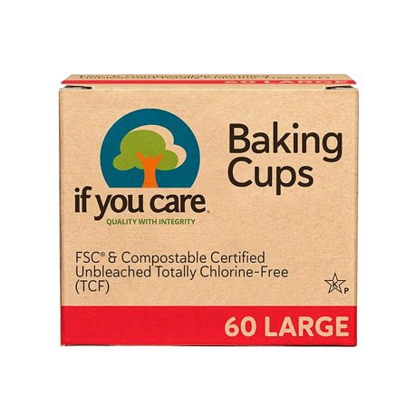 If you care Bageforme ubleget store 60 stk., Helse & Madvarer, Madvarer, Bagning