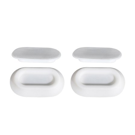 1 par magnetisk fjernkontrollholder veggmontering selvklebende silikonorganisatorer