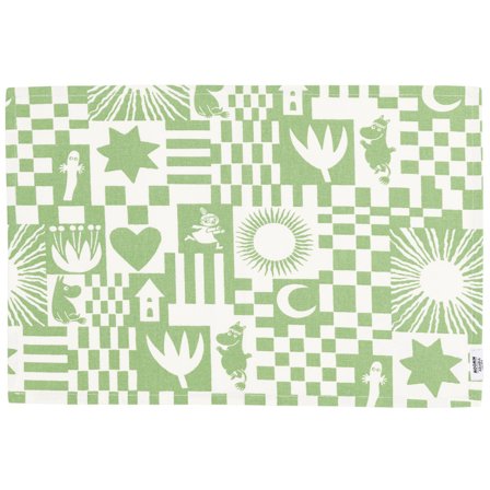 Arabia Mumin Fest bordstablett, grön | Dukning & Servering > Bordstablett | Bagaren och Kocken