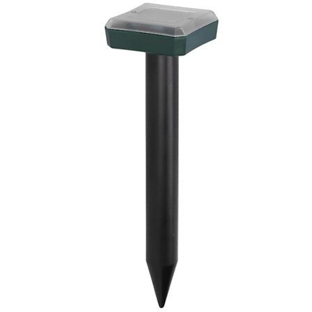 Soldriven mus- och ormskrämma - Uppladdningsbar Vattentät med Monteringsfäste