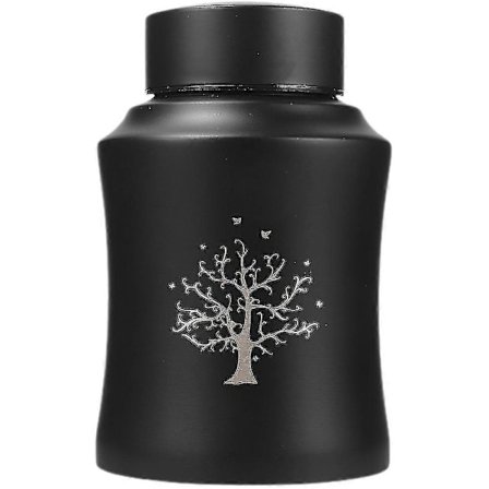 Urne for kjæledyr i rustfritt stål, kremasjonsurne for hund og katt, minneurne for aske