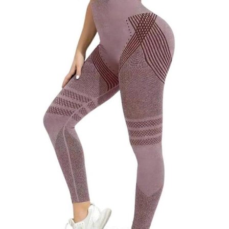 Cellulite 3D Leggings, Høy midje Butt Lifting Tummy Training Control, Anti Cellulite Leggings for Gym Trening Peach{f2} Peach