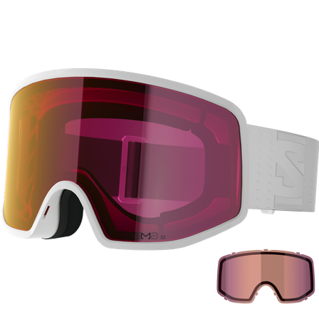 Salomon - Skibriller Skibriller Sentry Pro Sigma +1lens - White