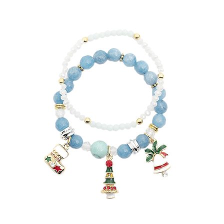 Jultomte Armband Berlock Juldekoration För Hem Hand 2 I 1