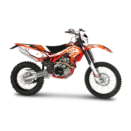 Kit Completo Adesivi Blackbird Dream 4 con Coprisella Rosso-Bianco-Nero - Beta RR 498 4T 2012-2012
