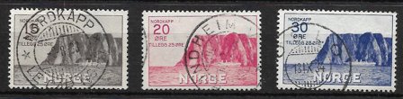 Norge 1930 - AFA 159 - 161 - Stemplet