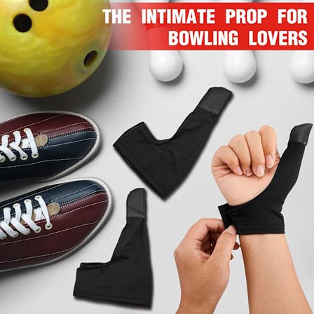 2 stk. Nye bowling tommelfingerbeskyttere kompakte tommelfingerstabilisatorer