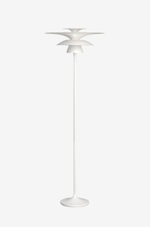 Belid - Gulvlampe Picasso, diameter 50, høyde 149 cm - Hvit - Gulvlamper - Fra Homeroom