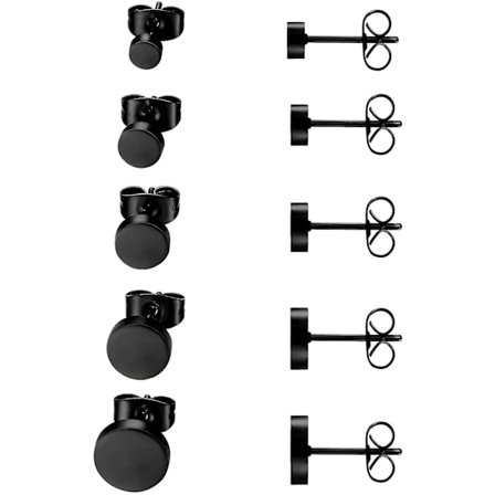 Handgjorda örhängen Runda Ice-matt | Perfekt present