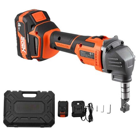 Trådløs Elektrisk Grignoteuse-Duoku-med 20 V 4000 mAh Batteri-Højtydende Børsteløs Motor 2200 omdr/min