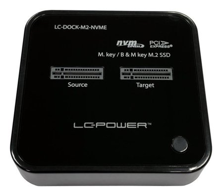LC POWER Docking Station For Nvme M.2