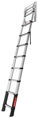 Telesteps Loft Line Mini Teleskopstige 2,55 m, Stiger & stilladser