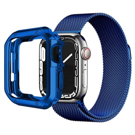 TPU-skydd för klocka med snabb frigöring, sportklockfodral för Apple Watch Series 7 45 mm/Series 8 45 mm