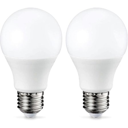 2 st LED E27 skruvlampa, 9W (motsvarande 60W), varmvit, dimbar [DB]