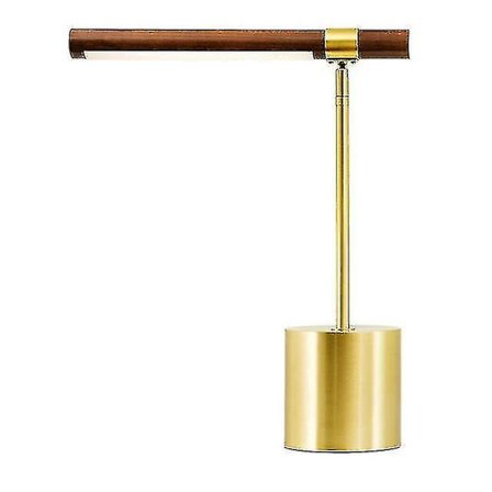 Nordic Ins Bordslampa Mässing Enkelt Postmodernt Ljus Lyx Kreativt Arbetsbord Läsarbetsrum