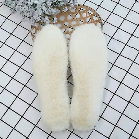 Fåreull Innersåler Super Tykke Premium Skosåler, Holdbare & Ekstra Luftige $ Ull Innersåler Fåreull Skosåler Erstatning Universal For Kvinner db