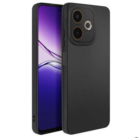 Siliconhölje för Oppo A5 Pro med förstärkt kamera Svart