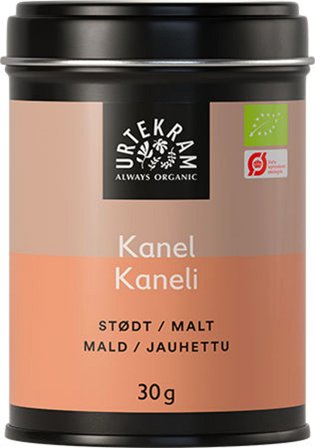 3 for 2 - Urtekram Kanel stødt Ø 32 g, Helse & Madvarer, Krydderier, Kanel