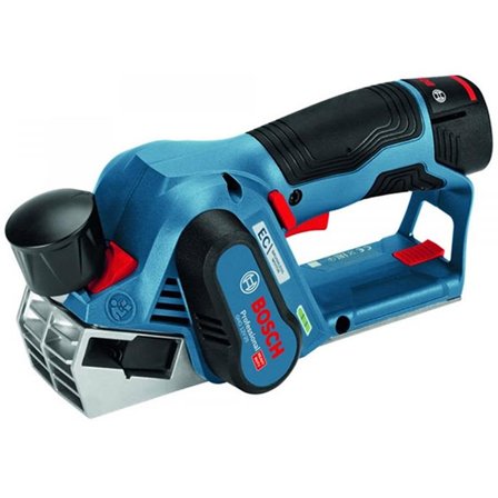 Bosch GHO 12V-20 Hyvel med batteri och laddare, Elhandverktyg