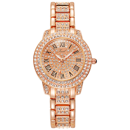 Ny watch Diamond Steel Band Vattentät Watch Gypsophila