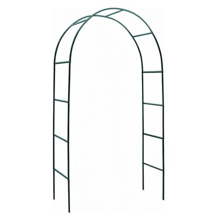 Rosenbåge i grön metall 240 x 140cm
