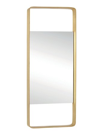 Aware Wall Mirror Gold Hübsch