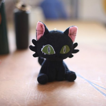 2kpl 12cm Suzume No Tojimari Toy Cat Doll