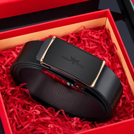 Miesten korkealaatuinen, monipuolinen nahkavyö - 130 cm (Tyyli 1)