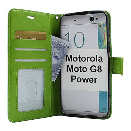 Crazy Horse Wallet Motorola Moto G8 Power
