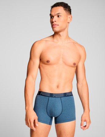 PUMA Puma Men Everyday Trunks 2P - Navy - M