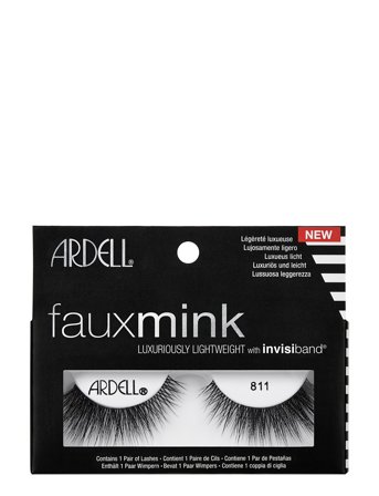 Ardell Faux Mink 811 Strip Lash - Black - ONE SIZE