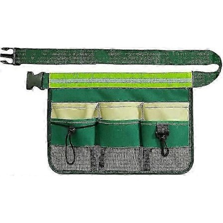 Haveredskaber Taljetaske (grøn), Hængende Taske Haveredskabstaske, Havebælte, Kvinder Og Mænd Med Lommer Haveredskabsorganisator ...