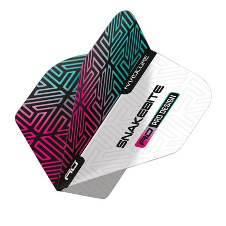 Peter Wright Snakebite White & Rainbow Premium Standard