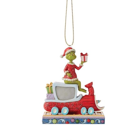 TOFOTL Julgransprydnader, Akryl Juldekorationer, Svart Hängande Hänge för Hem, Bil, Ryggsäck, Present till Barn[D]