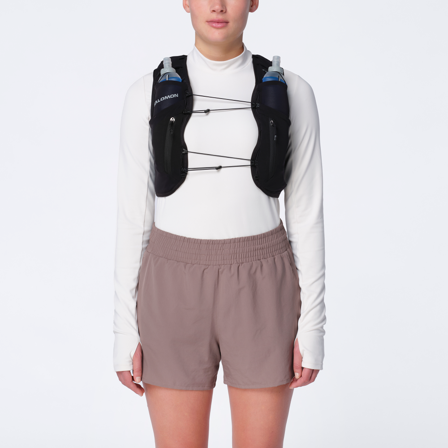 Salomon - Women's Running Pack Adv Skin 12 Women Set - Black / Asphalt