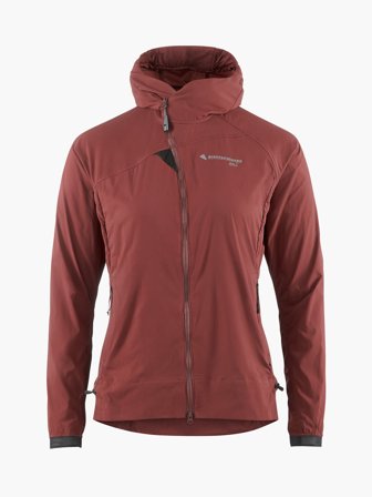 Klättermusen Nal Hooded Jacka Dam - Madder Red - L