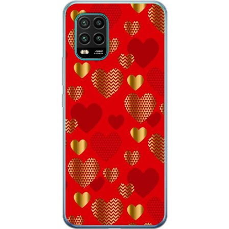 Yhteensopiva Puhelinkuori Xiaomi Xiaomi Mi 10 Lite 5G GoldenHearts