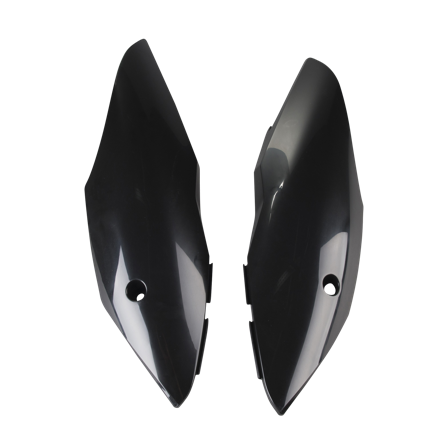Pannelli Laterali Polisport Restyling Nero - Honda CR 125R 2002-2007