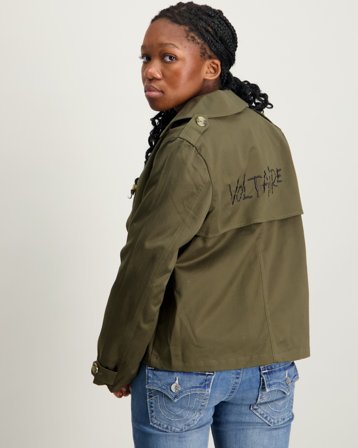 Zadig&Voltaire TRENCH Grønn Jakker Jente - Kids Brand Store