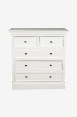 Nordic Furniture Group - Kommode 3+2 skuffer - Hvit - Kommoder - Fra Homeroom