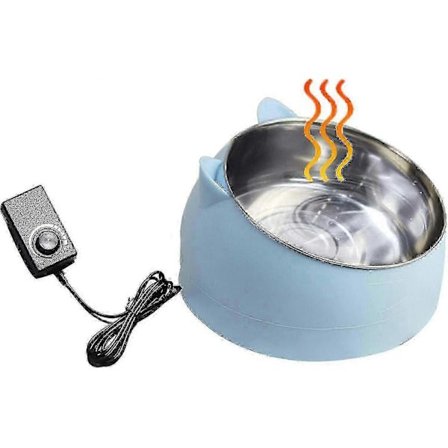 Sikker Oppvarmet Vannskål for Hunder, Katter og Smådyr