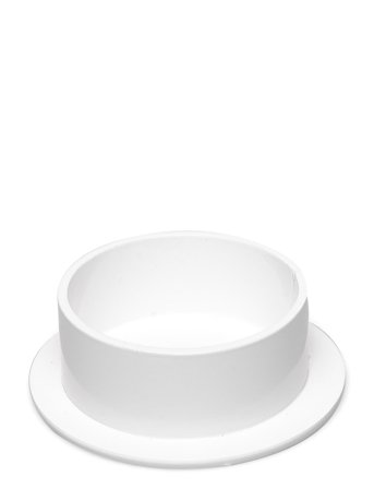 Kunstindustrien Candleholder -The Circle - White - D:7CM