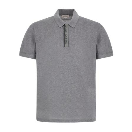Alexander McQueen Polo Shirts Grå, Herre