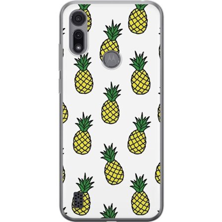 Kompatibel Mobilcover til Motorola Moto E6i Ananas mønster