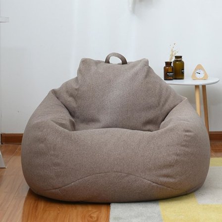 Extra Large Bean Bag Stolar Soffa Cover Lazy Lounger För Vuxna Barn Inomhus