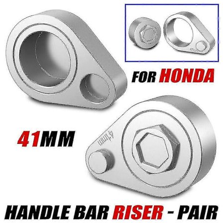 41mm Motorsykkel Gaffel Styrestyre Hevesett for VFR750 VFR800 VTR1000 CBR600 - Hevede Styre Klemmer