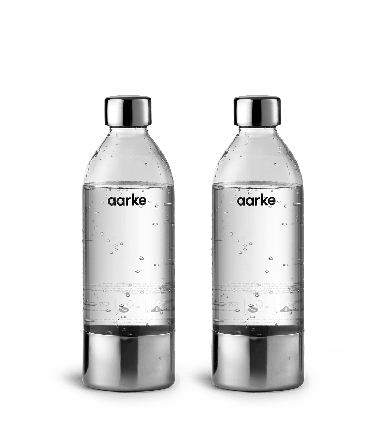 Aarke Bouteille d'eau en PET lot de 2