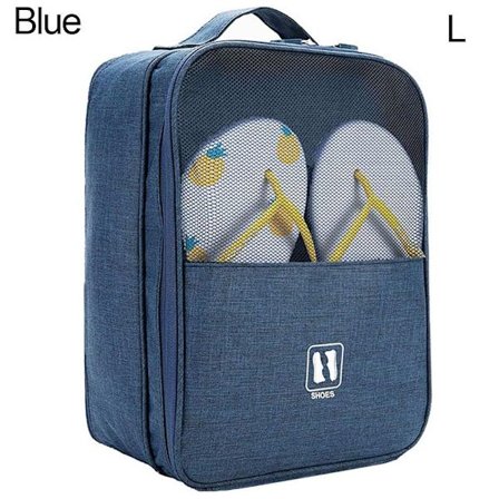 Skoväskor Skopåse BLÅ L
