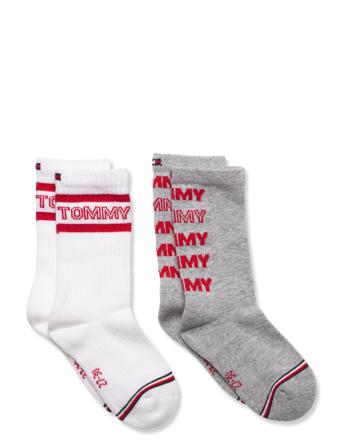 Th Kids Sock 2P Sport Tommy Socks & Tights Socks Valkoinen Tommy Hilfiger