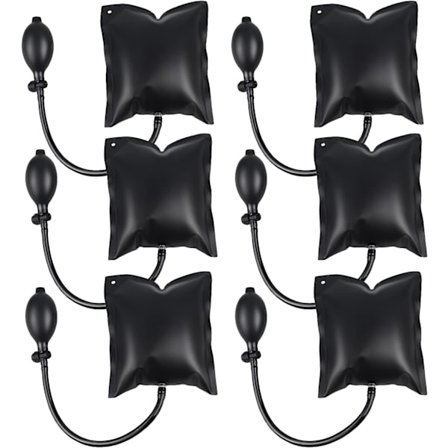 6 stk. Luftkile Pumpe Monterings Pute, Luftpumpe Kile